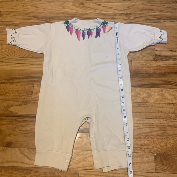Cute Hand-painted indie a girly florals - 12mos